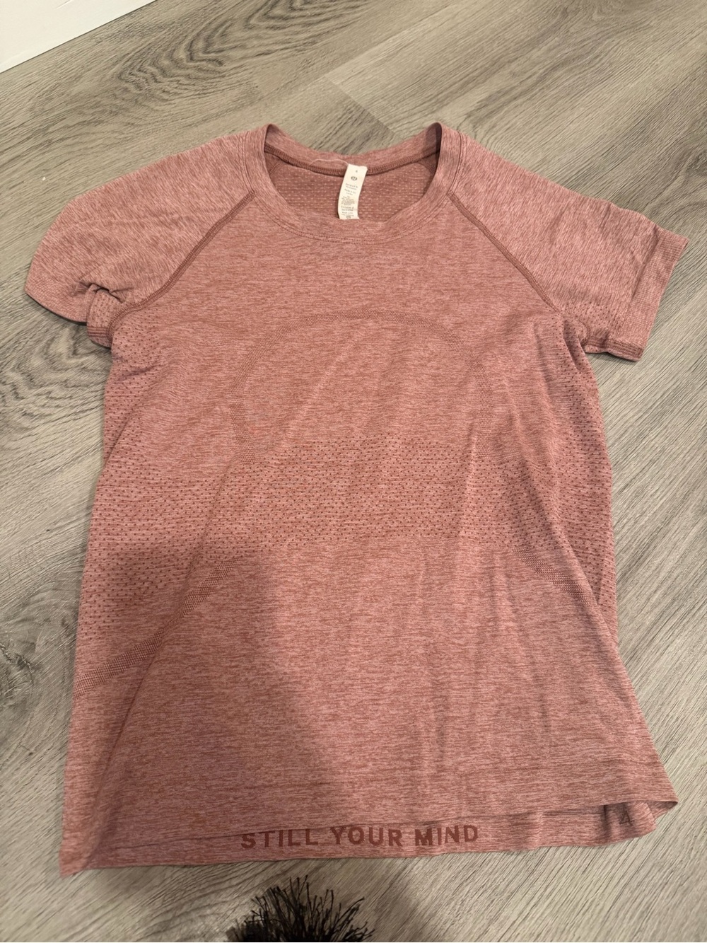 lululemon athletica Short Sleeve Performance Tee - Dusty Rose Heather